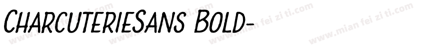 CharcuterieSans Bold字体转换